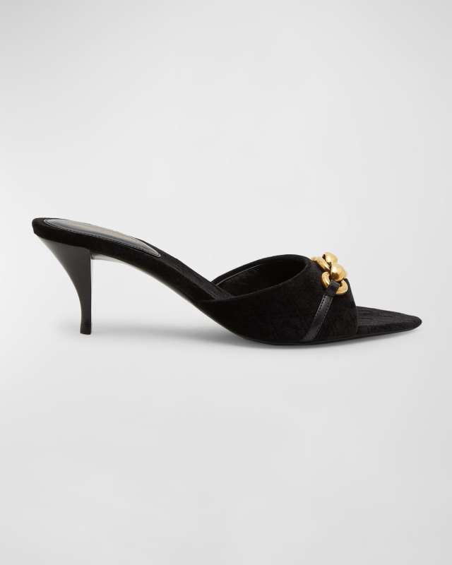 Le Maillon Chain Mule Sandals